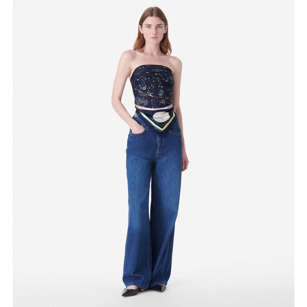 Foulard Bb - Bleu