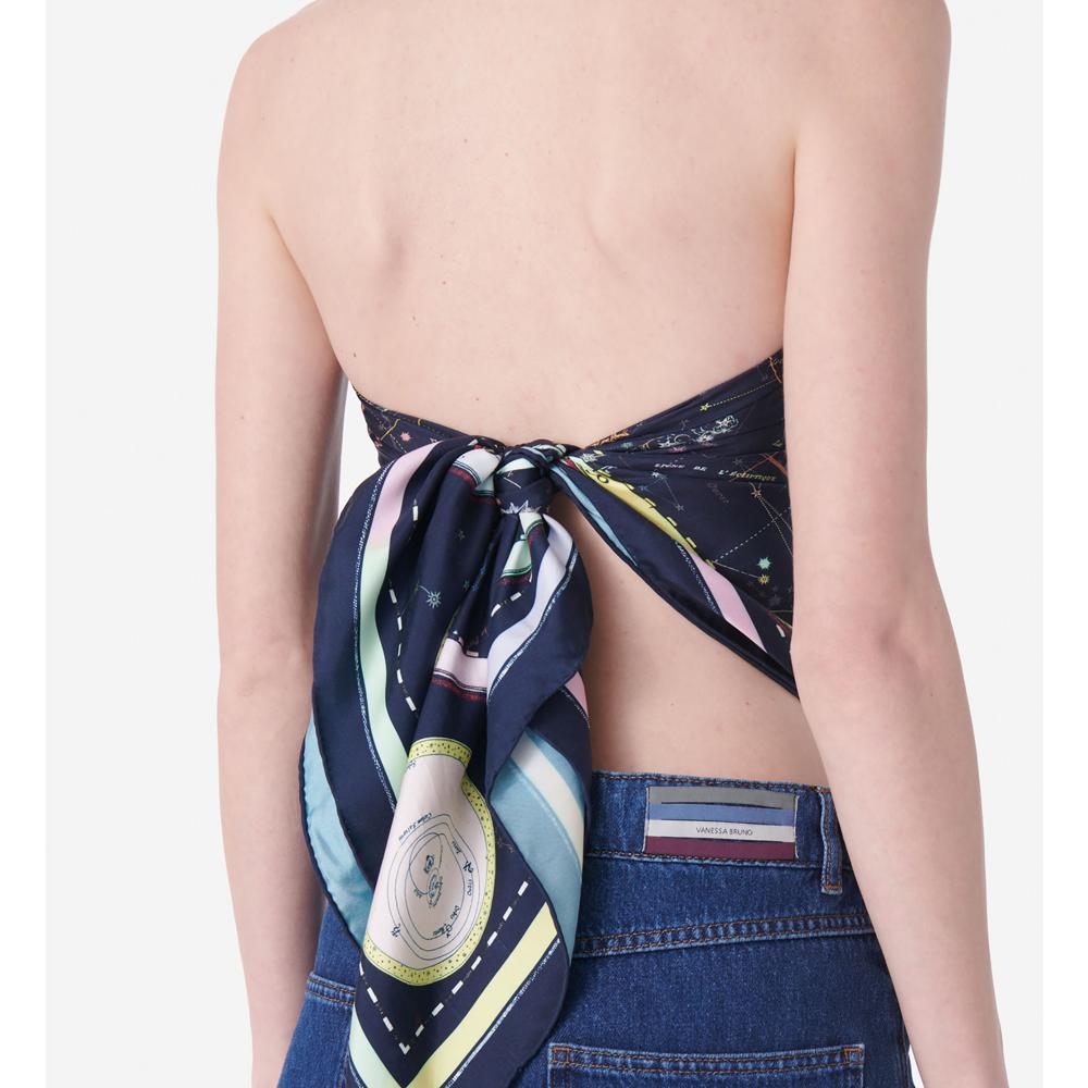Foulard Bb - Bleu