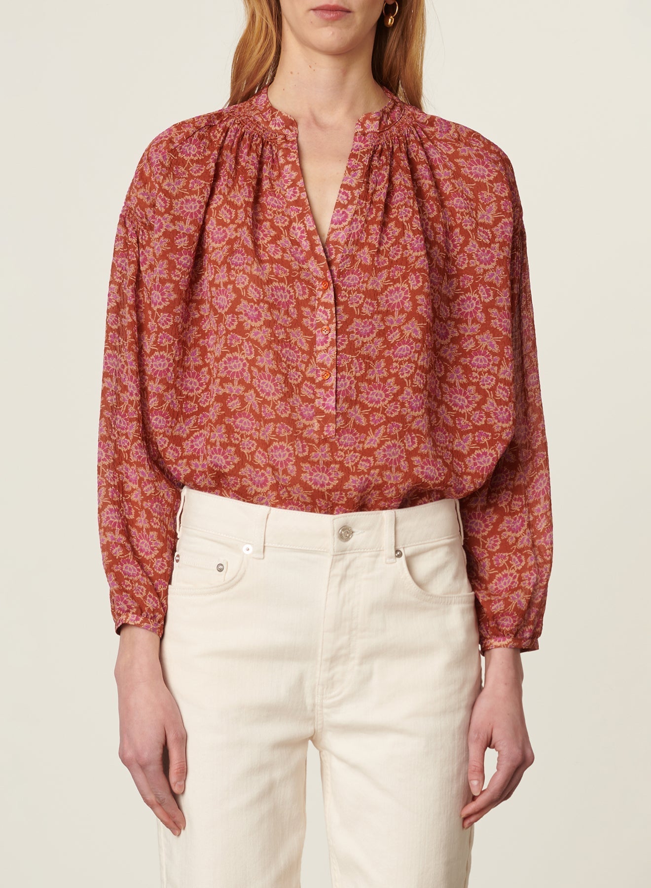Vanessa Bruno - Blouse Nipoa - Roux