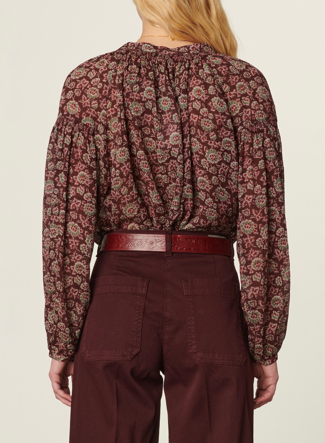 Vanessa Bruno - Blouse Nipoa - Marron