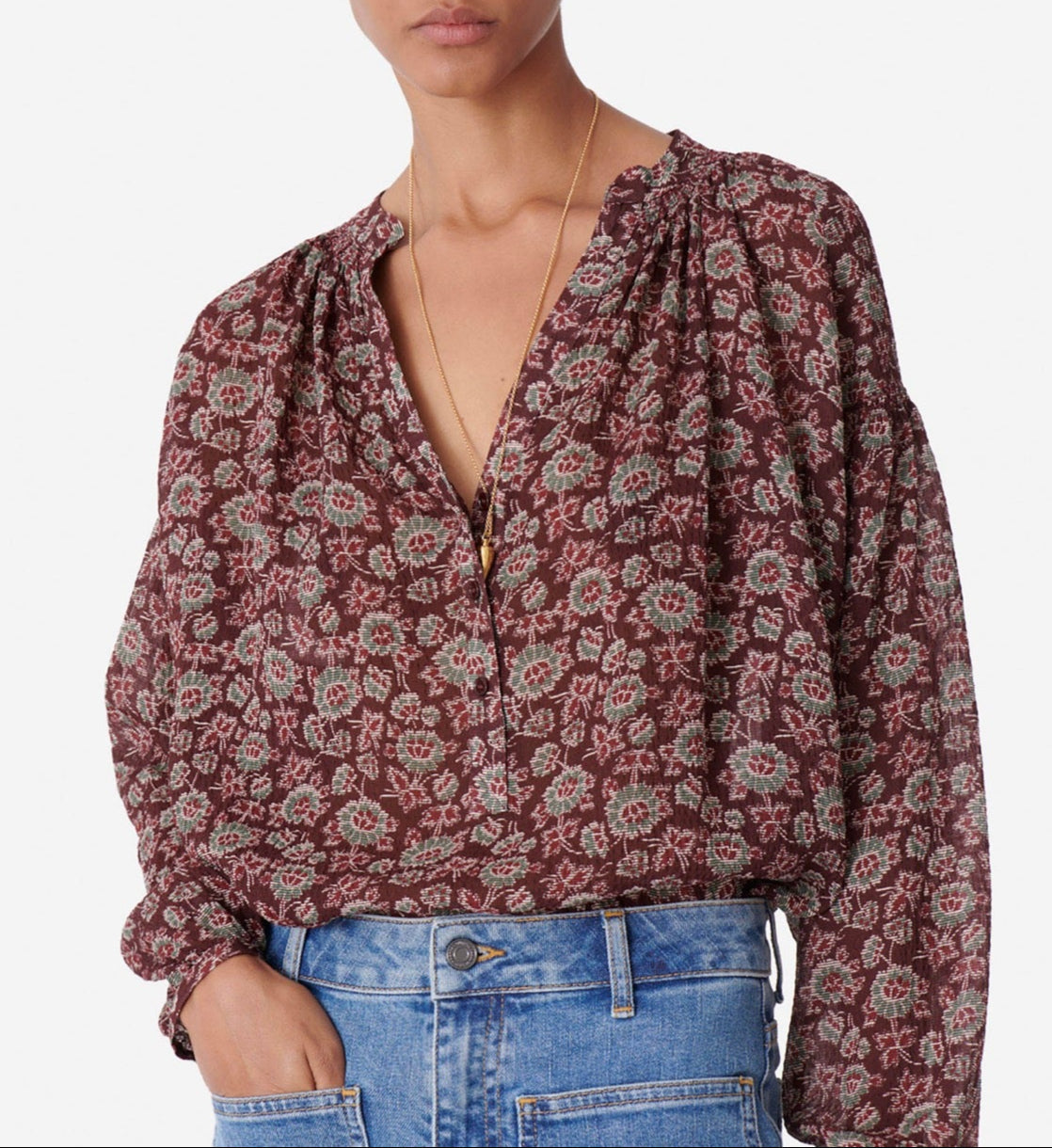 Vanessa Bruno - Blouse Nipoa - Marron