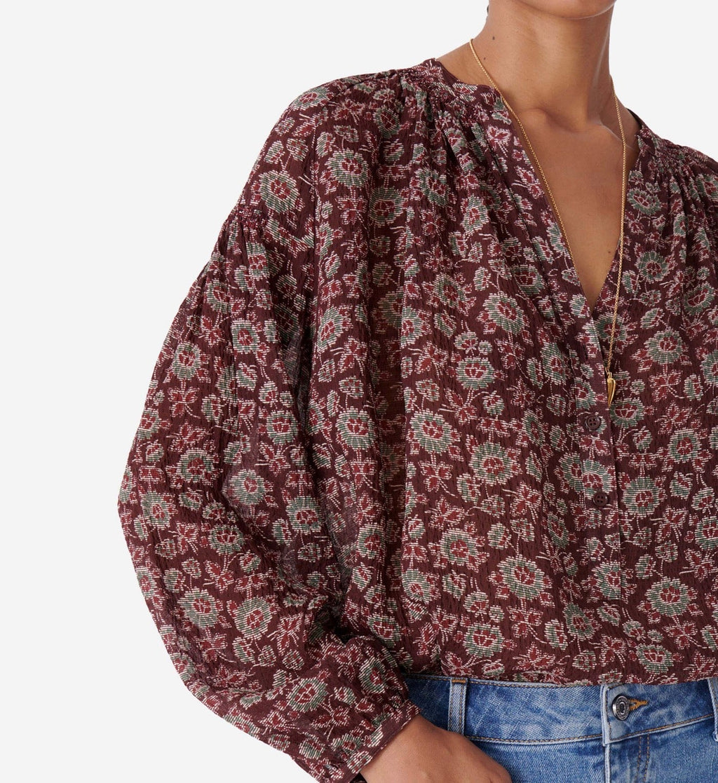 Vanessa Bruno - Blouse Nipoa - Marron