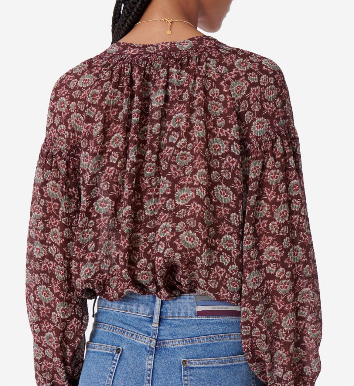 Vanessa Bruno - Blouse Nipoa - Marron