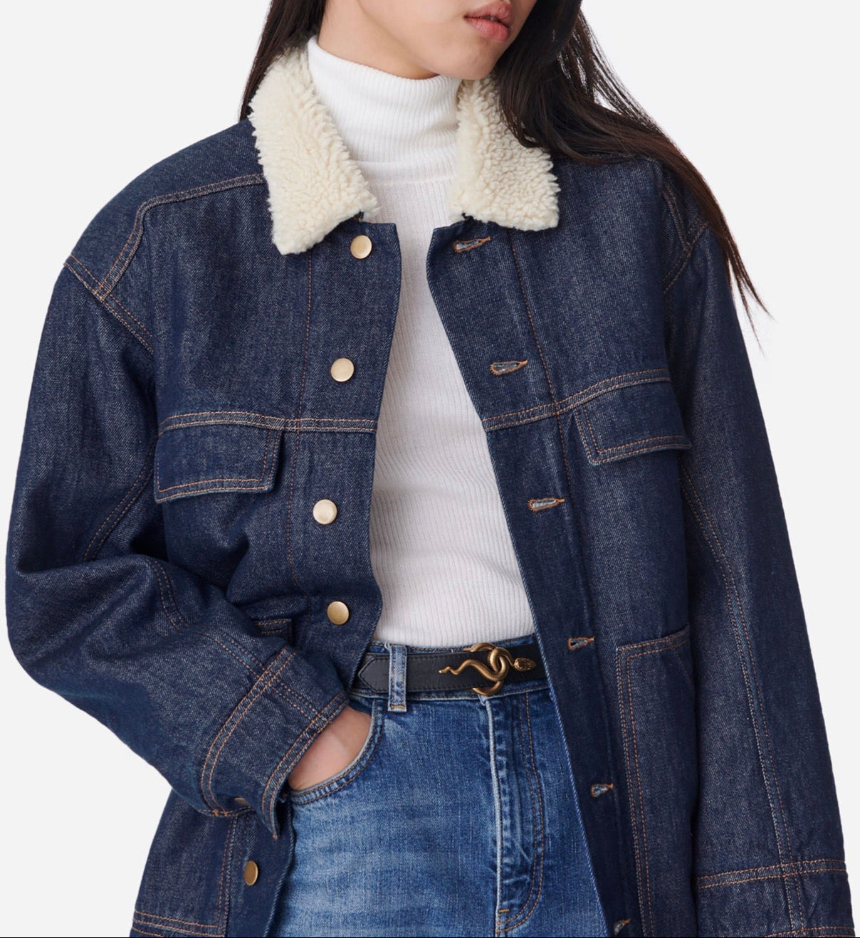 Vanessa Bruno - Veste Ange - Indigo