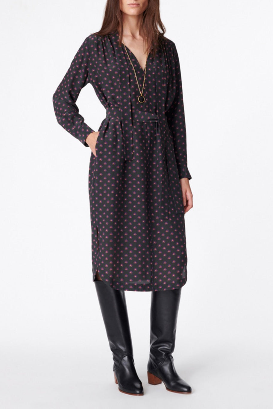 Vanessa Bruno - Robe Blenda - Vert Sapin