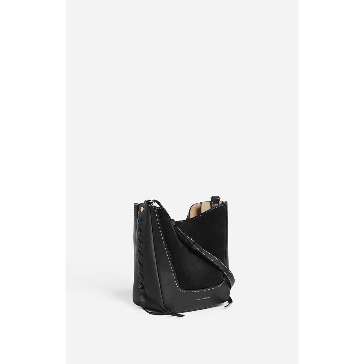 Vanessa Bruno - Petit Sac Lou En Cuir - Noir