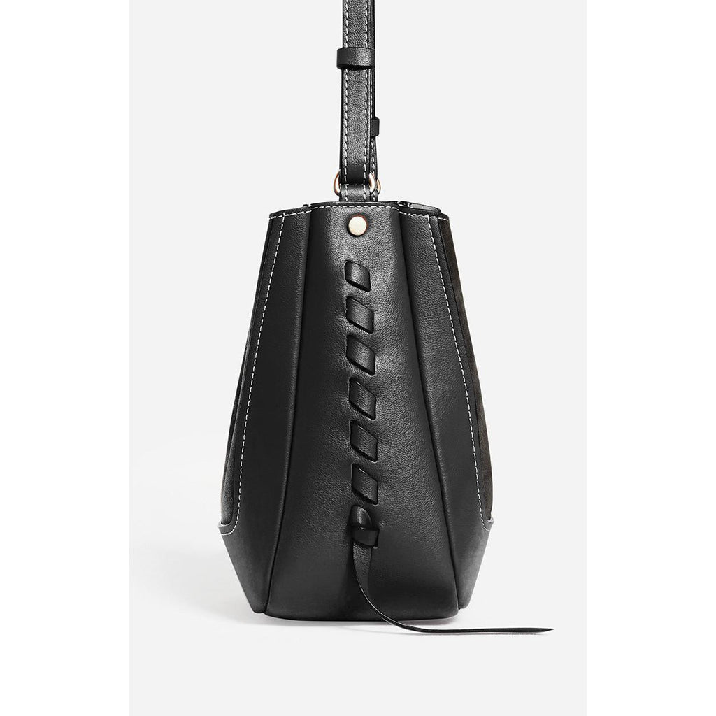 Vanessa Bruno - Petit Sac Lou En Cuir - Noir