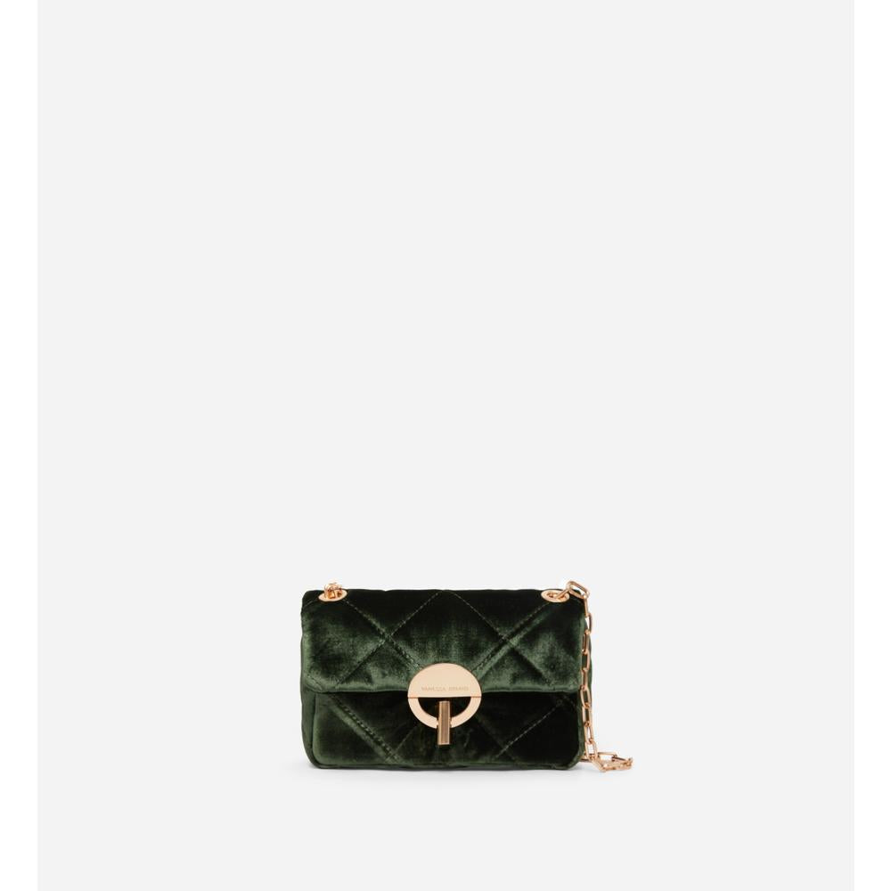 Sac Nano Moon En Velours - Vert
