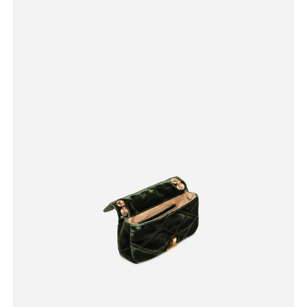 Sac Nano Moon En Velours - Vert
