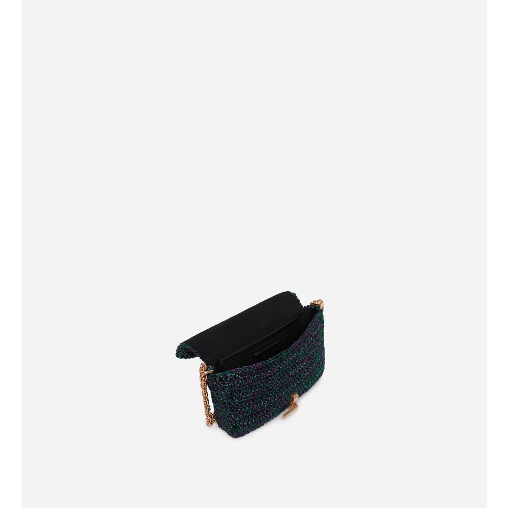 Sac Nano Moon En Lurex - Vert/Violet