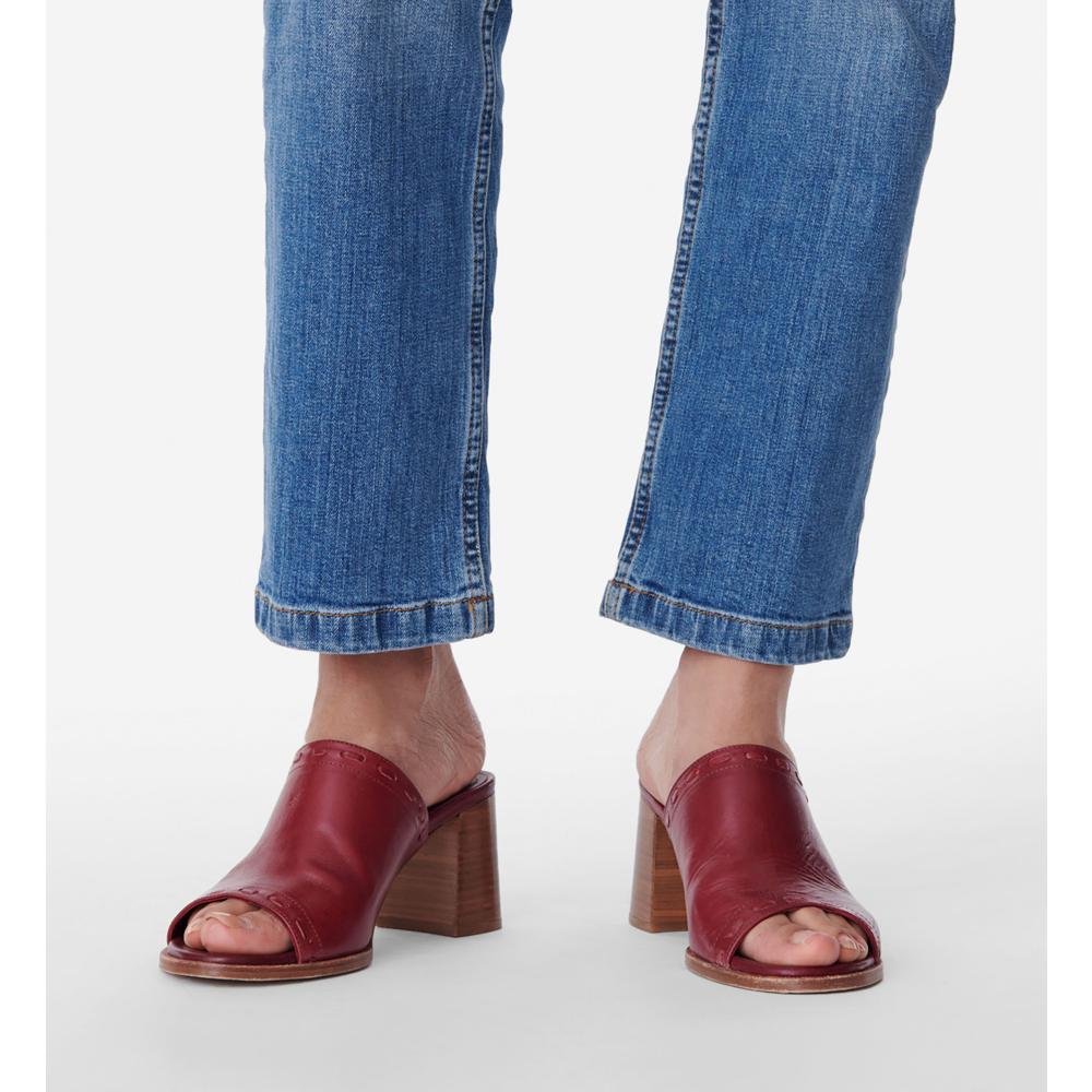Mules En Cuir À Tannage Végétal - Rose