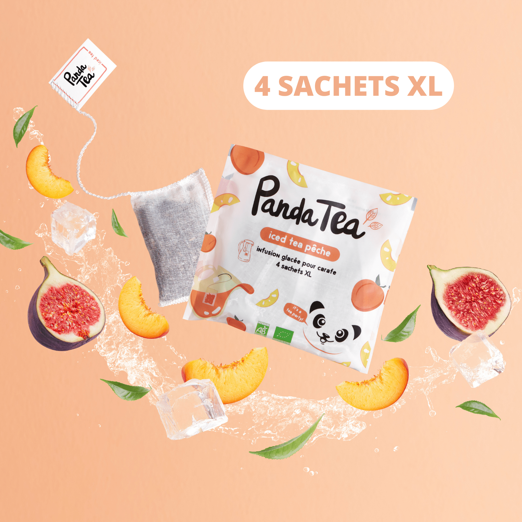 Sachets Xl Carafe - Iced Tea Pêche