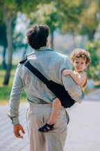 Porte-bébé MomSwing - Noir Intense
