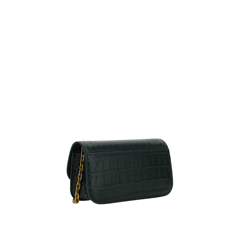 Balenciaga Gossip Chain Clutch Bag - Green - Femme