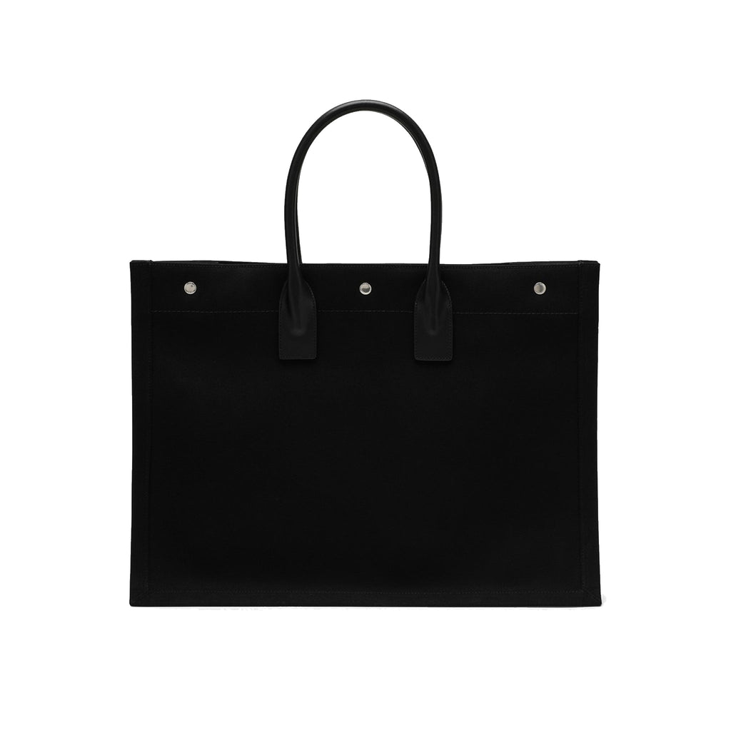 Saint Laurent Rive Gauche Tote Bag - Black - Femme