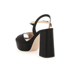 Miu Miu Platform Sandals - Black - Femme