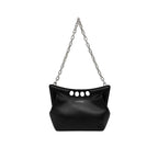 Alexander Mcqueen The Peack Leather Bag - Black - Femme