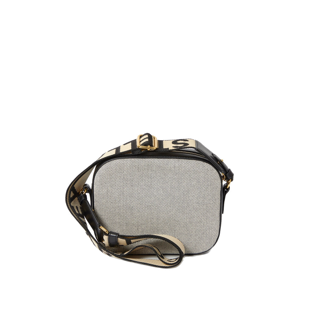 Stella Mccartney Logo Shoulder Bag - Black - Femme