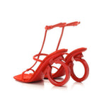Salvatore Ferragamo Elina Leather Sandals - Red - Femme