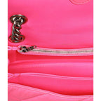 Balenciaga Crush Small Chain Bag - Fuchsia - Femme