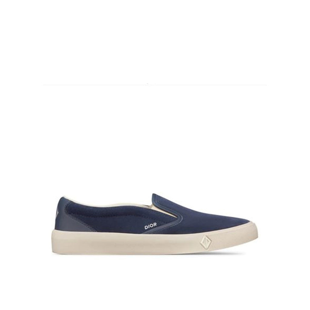 Baskets Dior Leather Slip-On - Blue - Homme