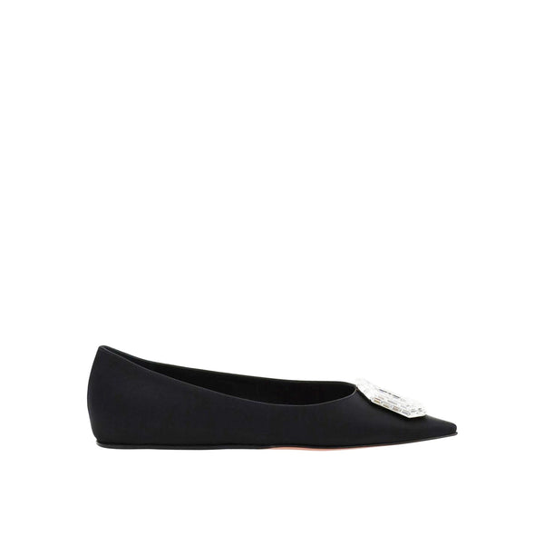 Ballerines - Amina Muaddi Camellia - Black