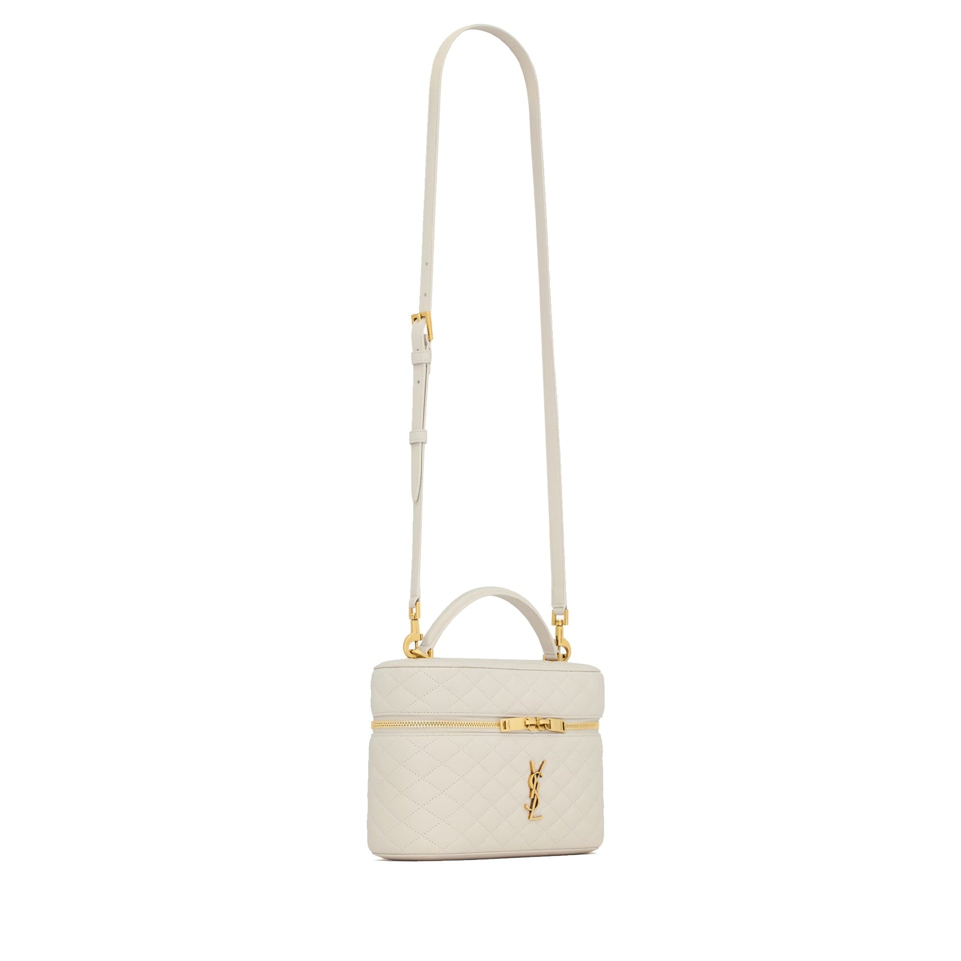 Saint Laurent - Sac Gaby Large Vanity - Femme - Cream
