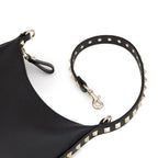 Valentino Garavani Rockstud Mini Shoulder Bag - Black - Femme