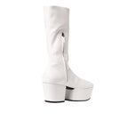Bottes - Prada Platform Pull On  - White