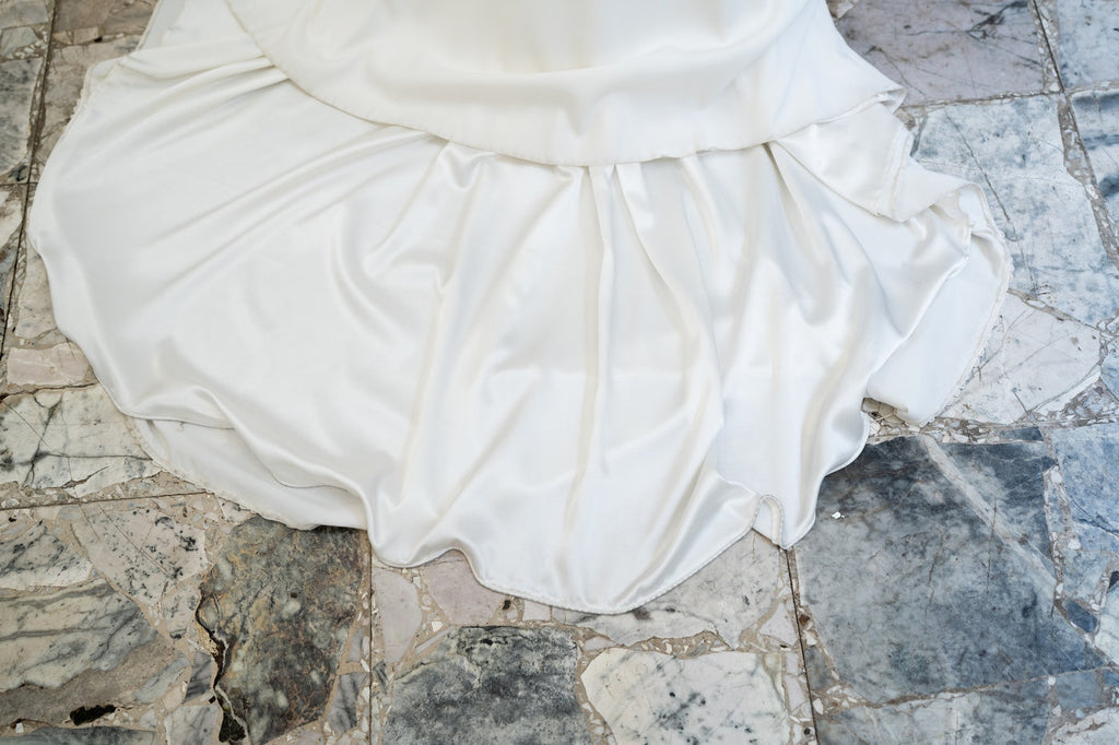 Robe De Mariée Hiver - Blanc Soie