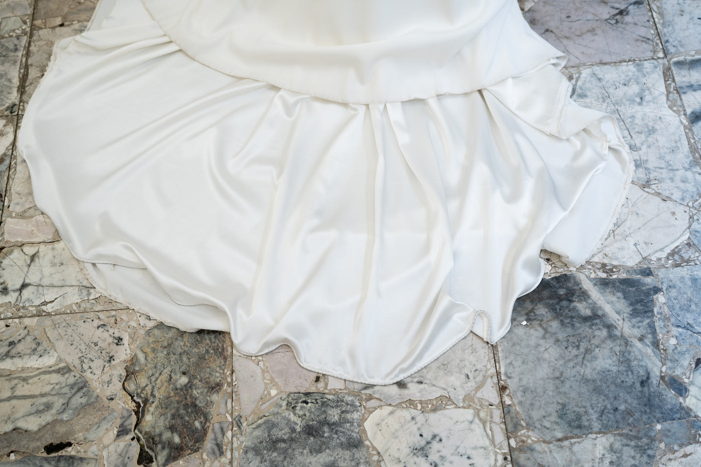 Robe De Mariée Hiver - Blanc Soie