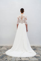 Robe De Mariée Rose - Blanc Soie