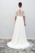 Robe De Mariée Rose - Blanc Soie