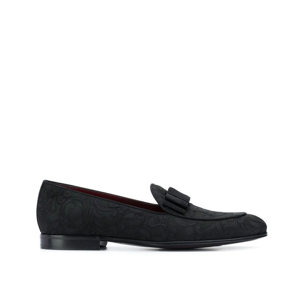 Mocassins - Dolce & Gabbana Baroque Jacquard - Black