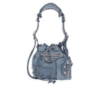 Balenciaga Le Cagole Xs Bag - Blue - Femme