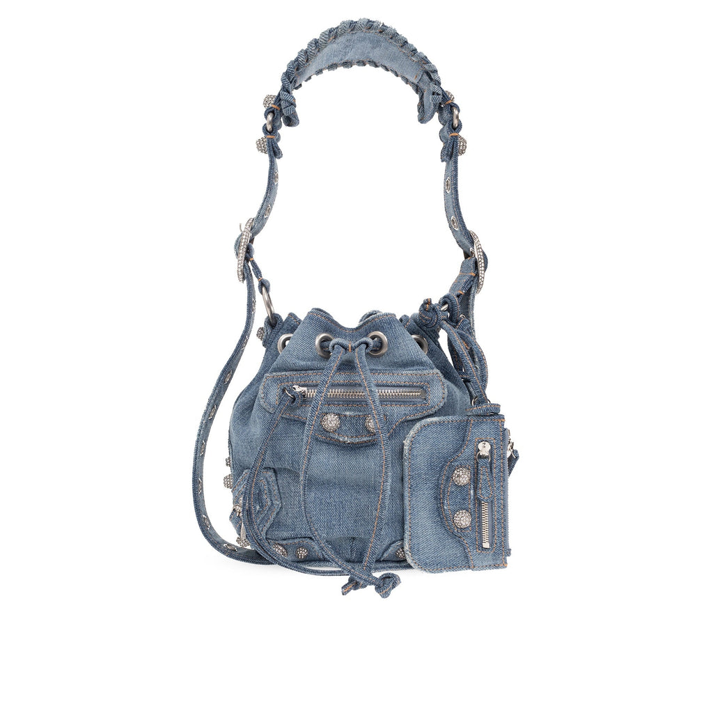 Balenciaga Le Cagole Xs Bag - Blue - Femme