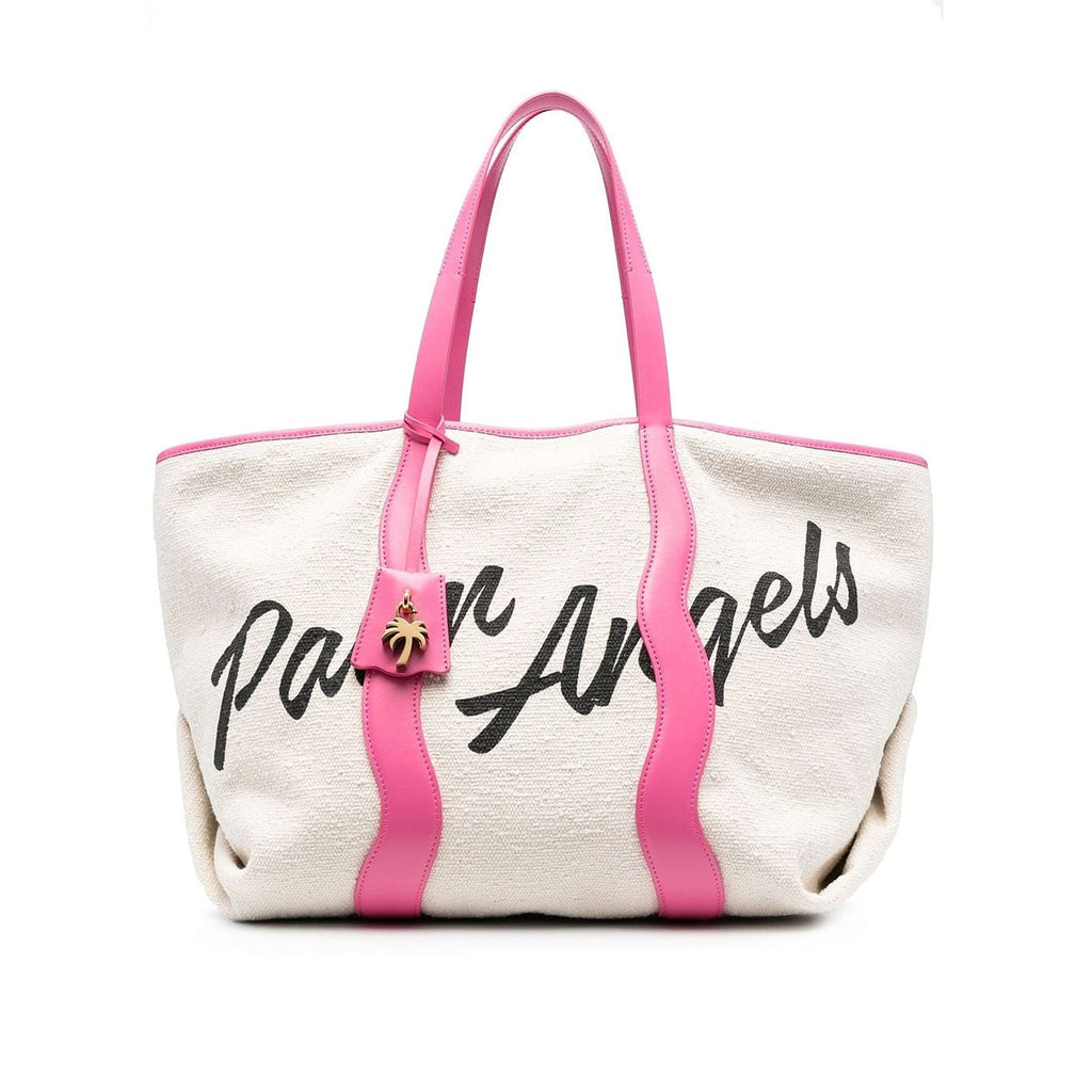Palm Angels Tote Bag - White - Femme