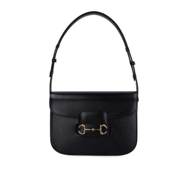Gucci Horsebit 1955 Shoulder Bag - Black - Femme