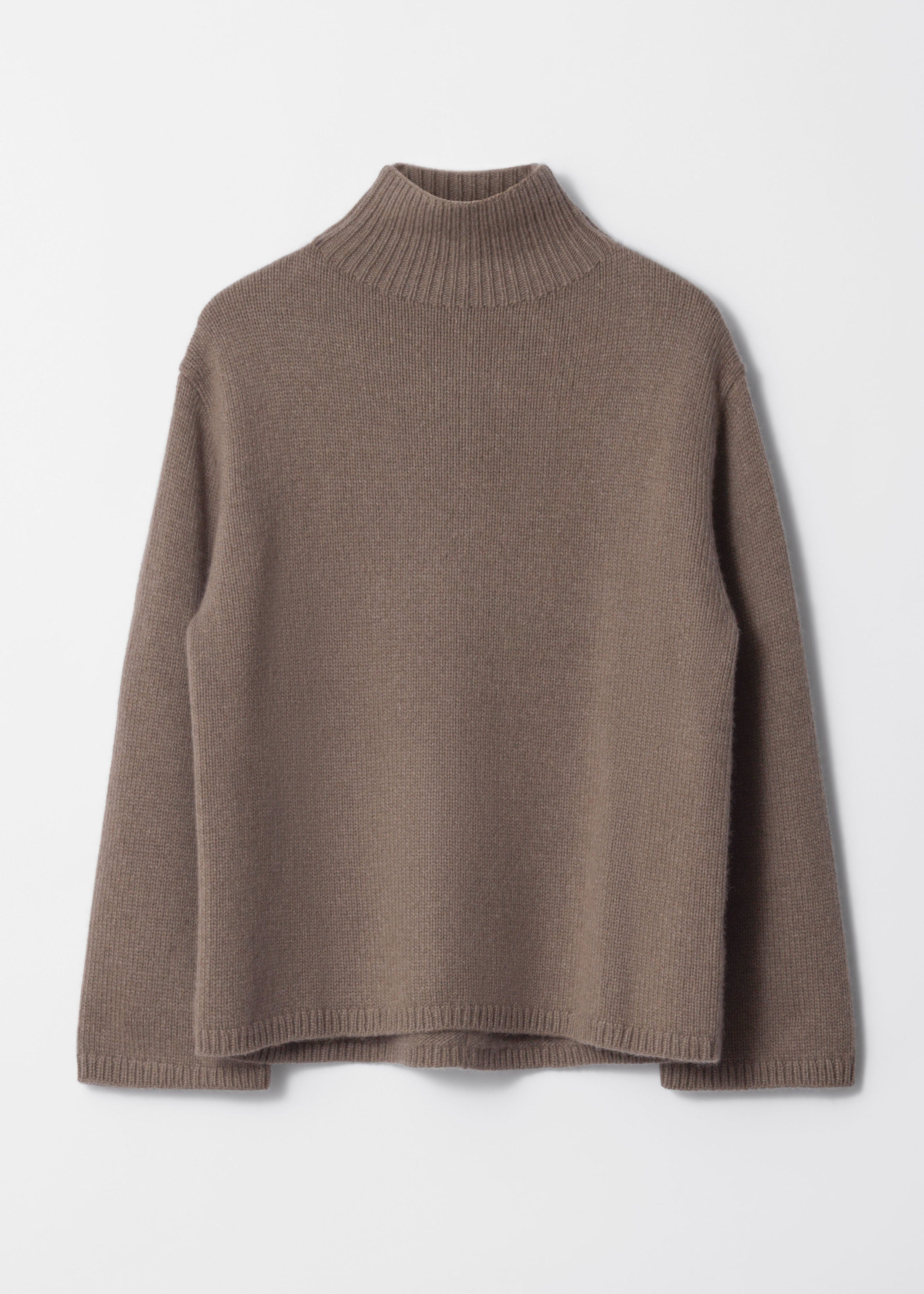 Pull Es Claire En Cachemire Mélangé - Beige