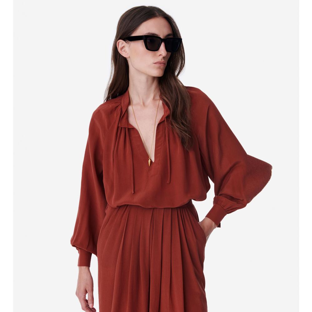 Blouse Anita - Terracota - Femme