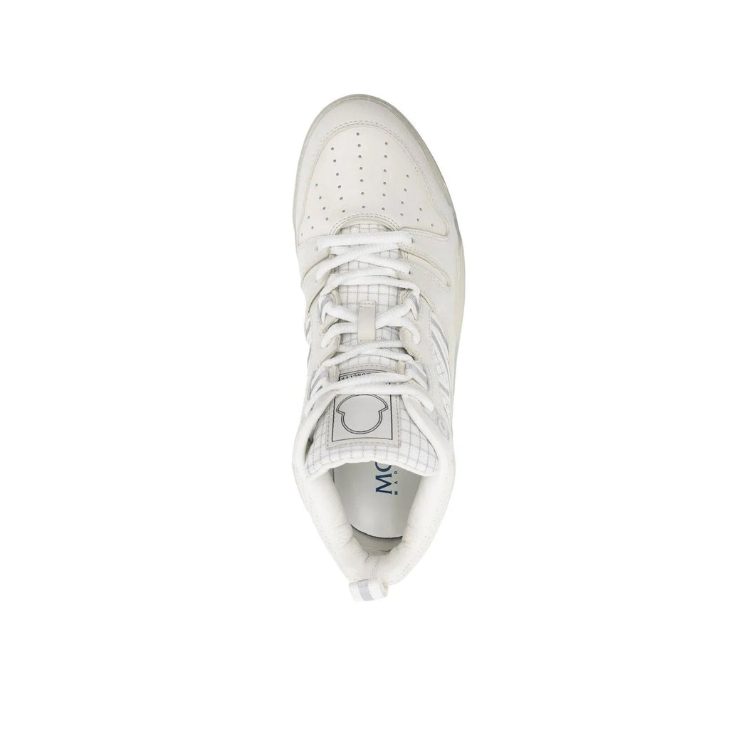 Baskets Moncler Pivot Leather - White - Femme