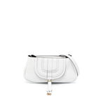 Chloe' Marcie Clutch Shoulder Bag - White - Femme
