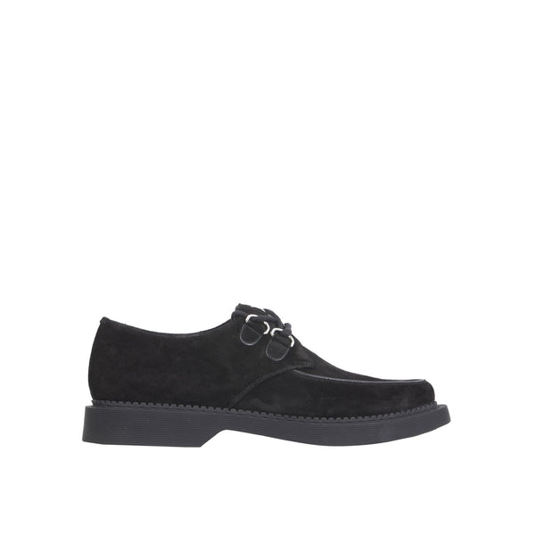 Derbies Saint Laurent Teddy Suede - Black - Femme