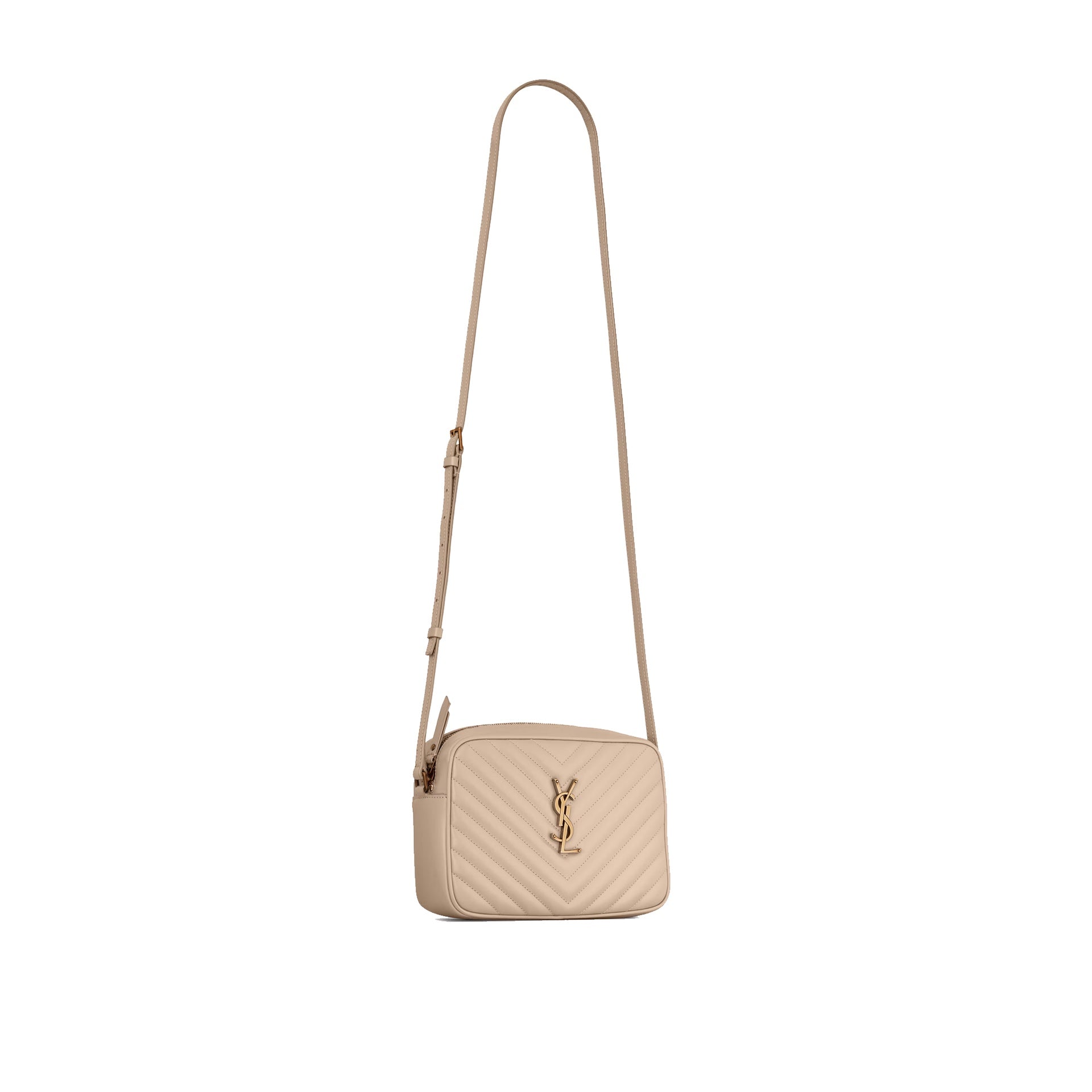 Saint Laurent - Sac Caméra Lou - Femme - Beige