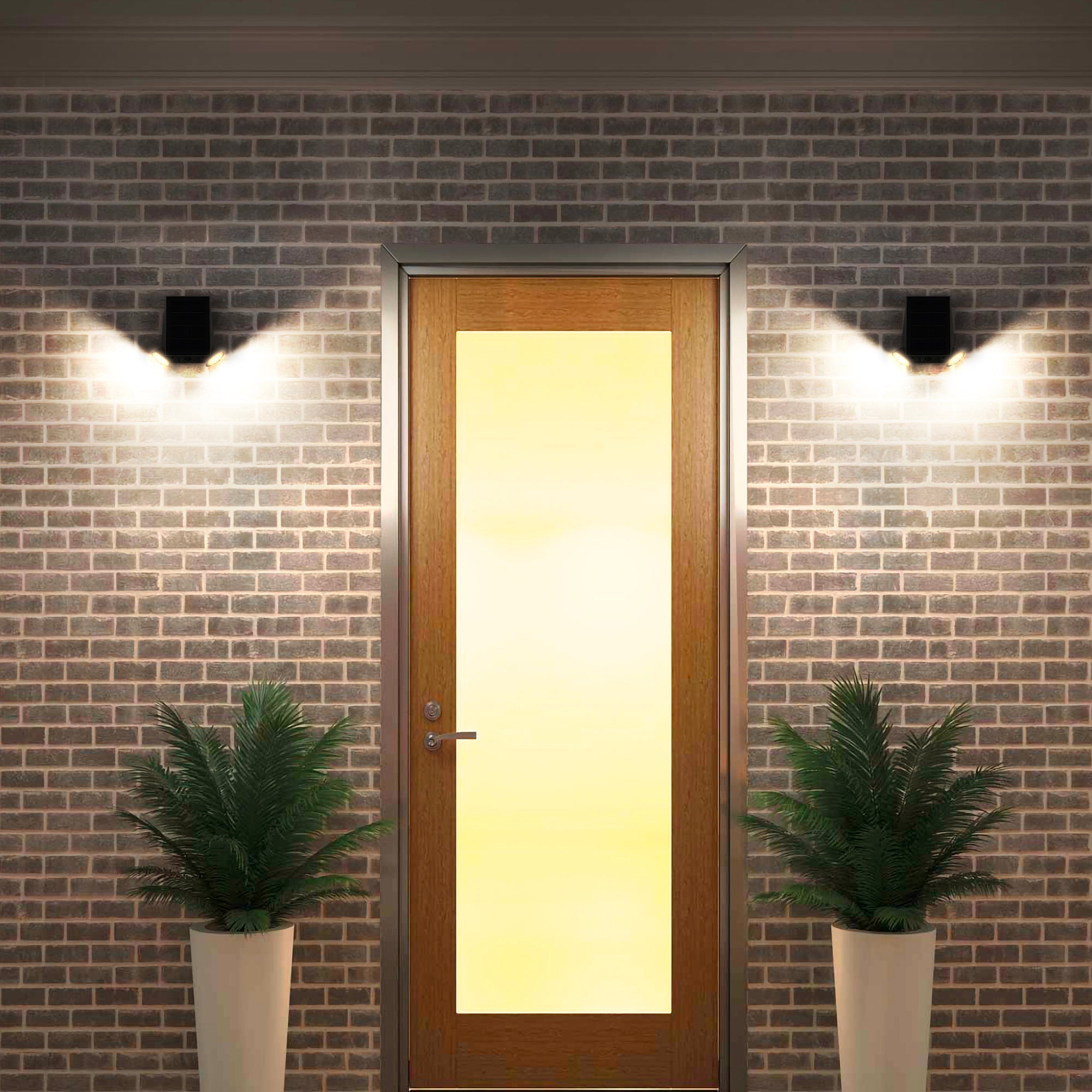 Striker - Applique Solaire - Plastique - Noir