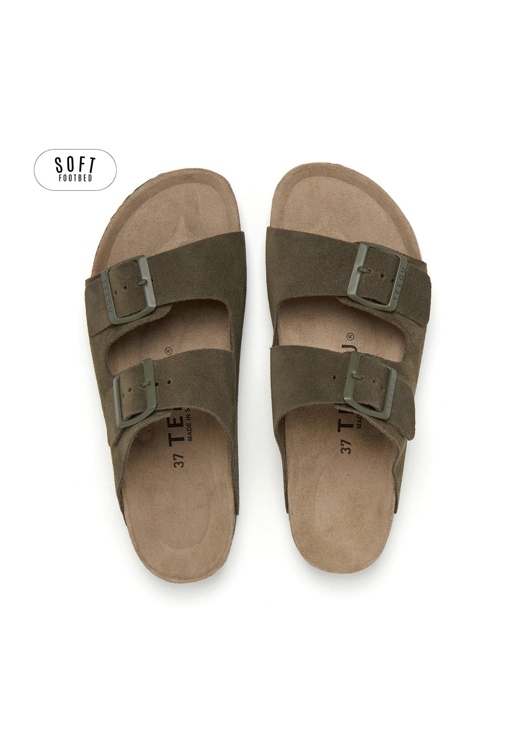 Sandales Planta Soft - Vert