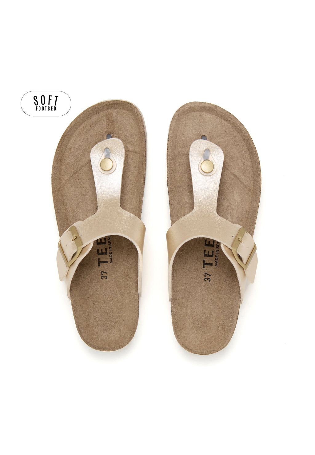Sandales Planta Soft - Doré