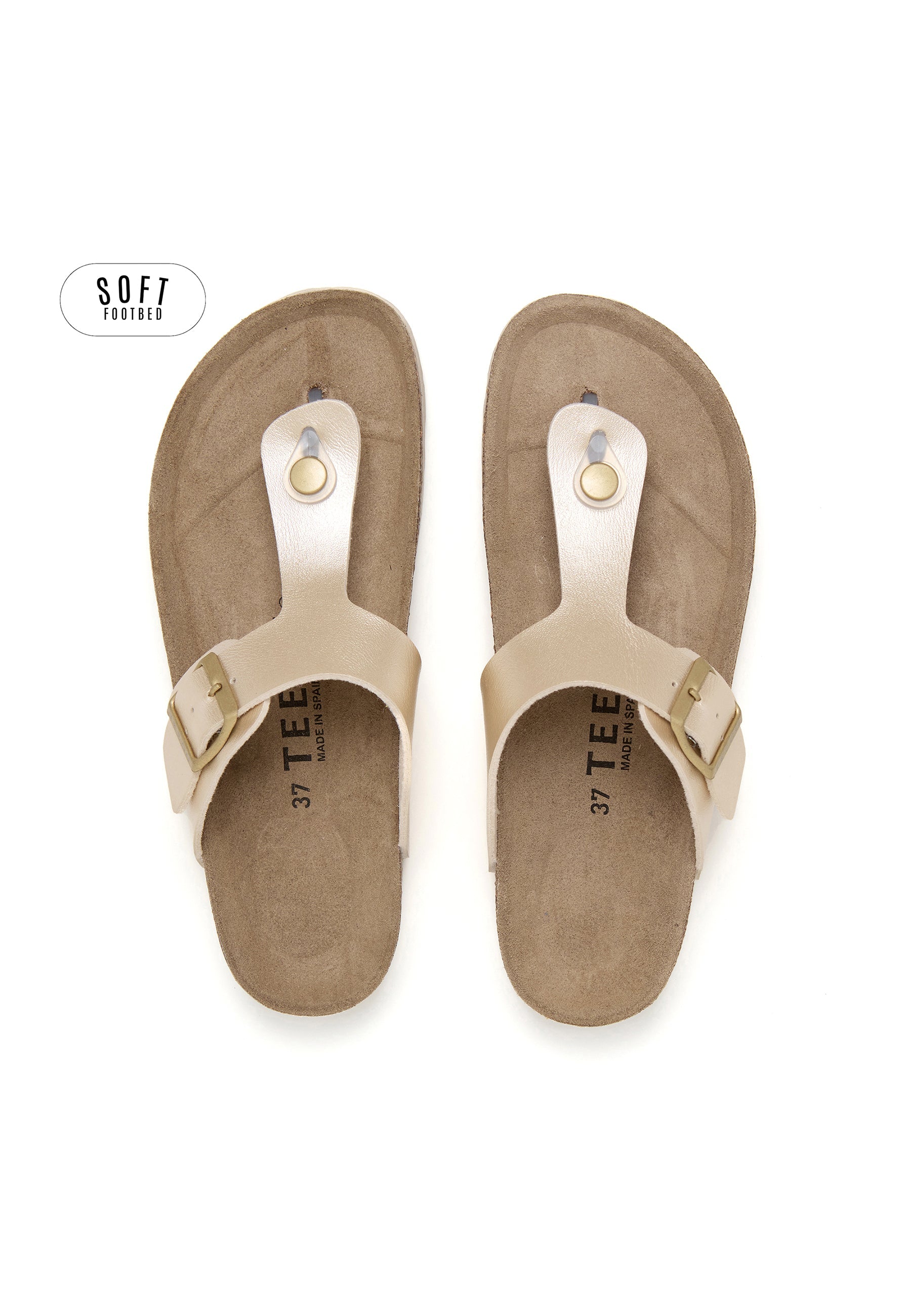 Sandales Planta Soft - Doré