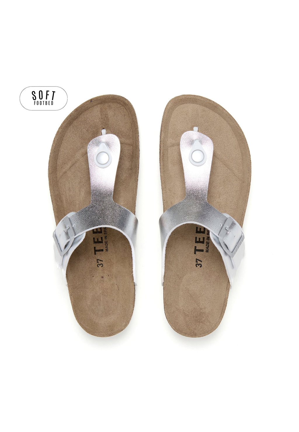 Sandales Planta Soft - Argenté