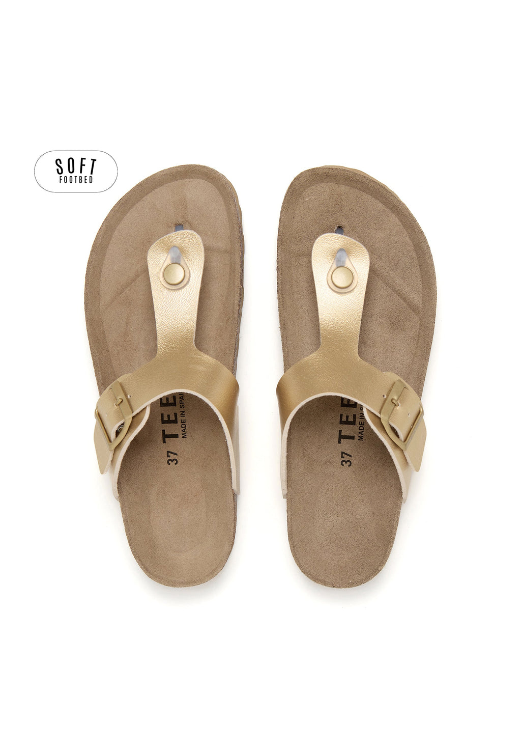 Sandales Planta Soft - Doré
